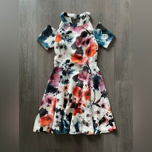 Reitmans dress wedding flowers floral 0 XS party reception fancy summer